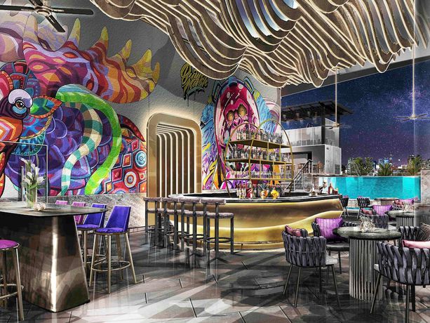 Imagen del bar/restaurante del Hotel Mercure Miri City Centre. Foto 2