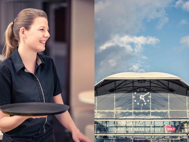 Imagen del bar/restaurante del Hotel Mercure Paris Massy Gare TGV. Foto 4