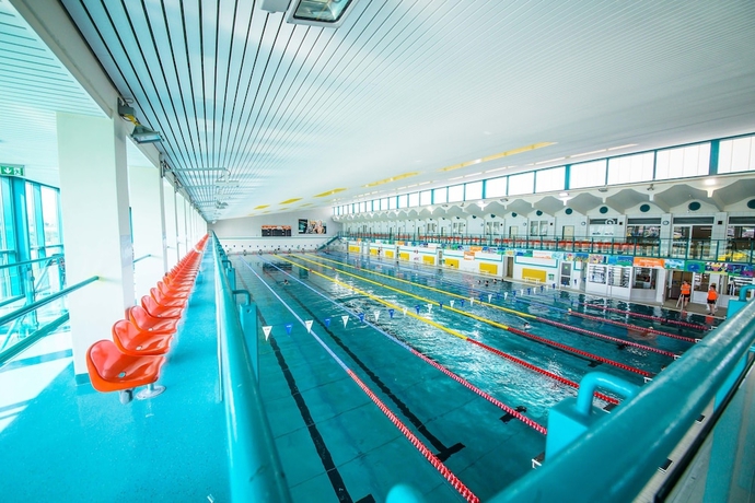 Imagen de la piscina del Hotel Mercure Riesa Dresden Elbland. Foto 19