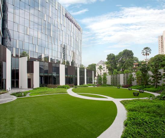 Imagen de los exteriores del Hotel Mercure Singapore On Stevens. Foto 10