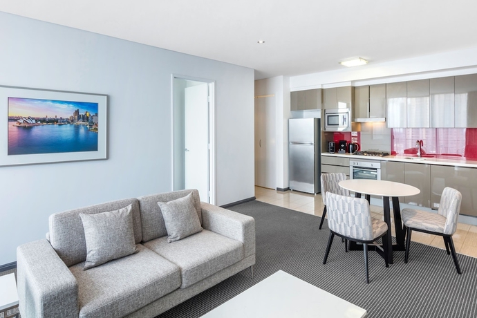 Imagen de la habitación del Hotel Meriton Suites Campbell Street, Sydney. Foto 4