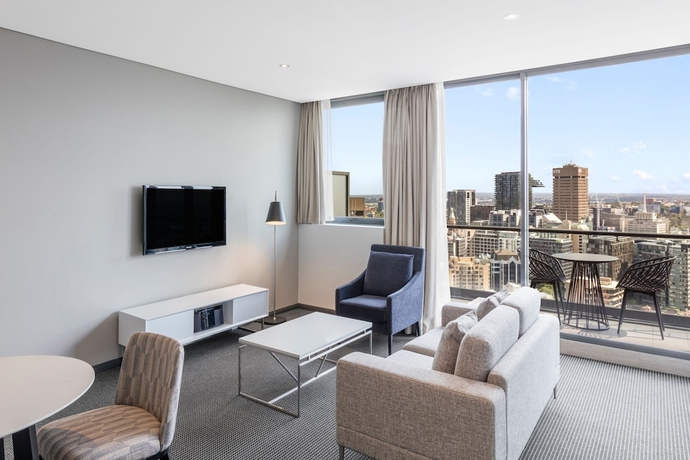 Imagen general del Hotel Meriton Suites Campbell Street, Sydney. Foto 1