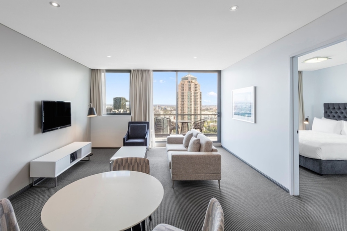 Imagen de la habitación del Hotel Meriton Suites Campbell Street, Sydney. Foto 12