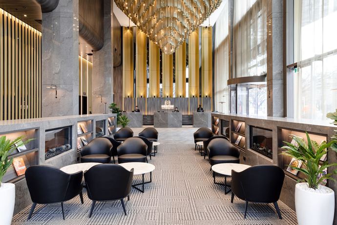 Imagen de los interiores del Hotel Meriton Suites Canberra. Foto 18