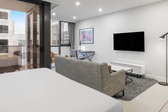 Imagen de la habitación del Hotel Meriton Suites Canberra. Foto 15