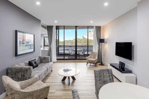 Imagen de la habitación del Hotel Meriton Suites Church Street, Parramatta. Foto 7