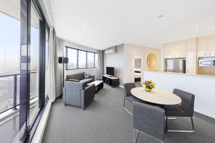Imagen de la habitación del Hotel Meriton Suites Kent Street, Sydney. Foto 2
