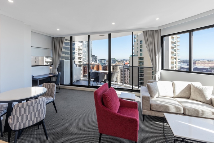 Imagen de la habitación del Hotel Meriton Suites Kent Street, Sydney. Foto 5
