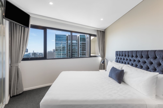 Imagen de la habitación del Hotel Meriton Suites Kent Street, Sydney. Foto 9