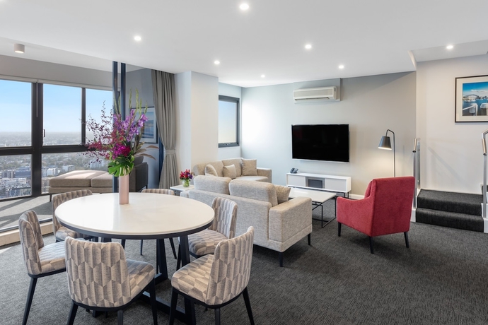 Imagen de la habitación del Hotel Meriton Suites Kent Street, Sydney. Foto 10