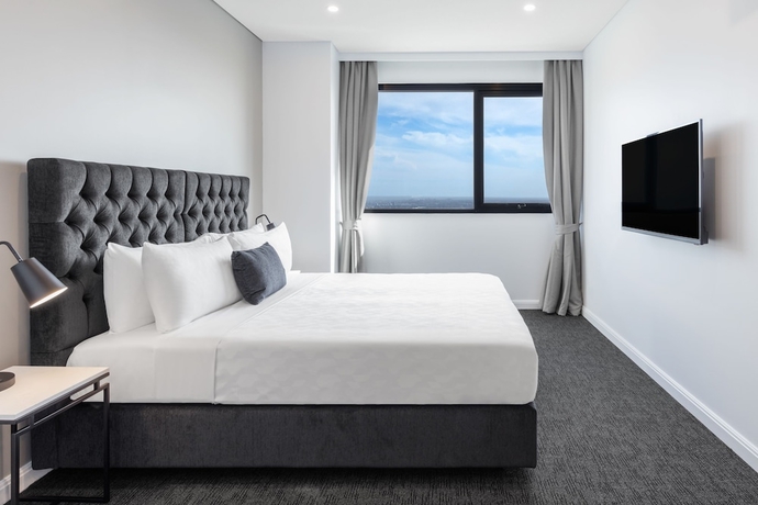 Imagen de la habitación del Hotel Meriton Suites Kent Street, Sydney. Foto 16