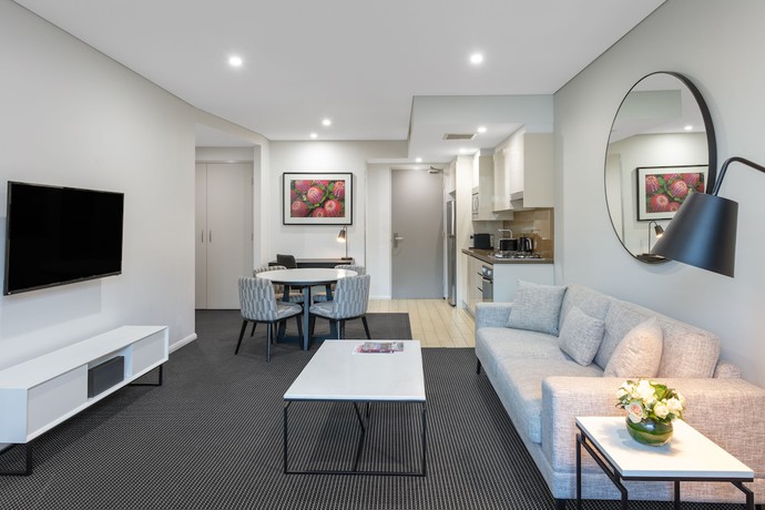 Imagen de la habitación del Hotel Meriton Suites North Ryde. Foto 11