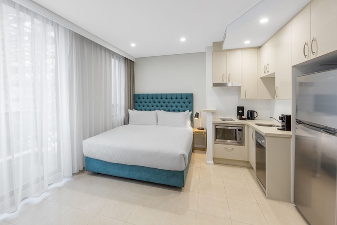 Imagen de la habitación del Hotel Meriton Suites Pitt Street, Sydney. Foto 3
