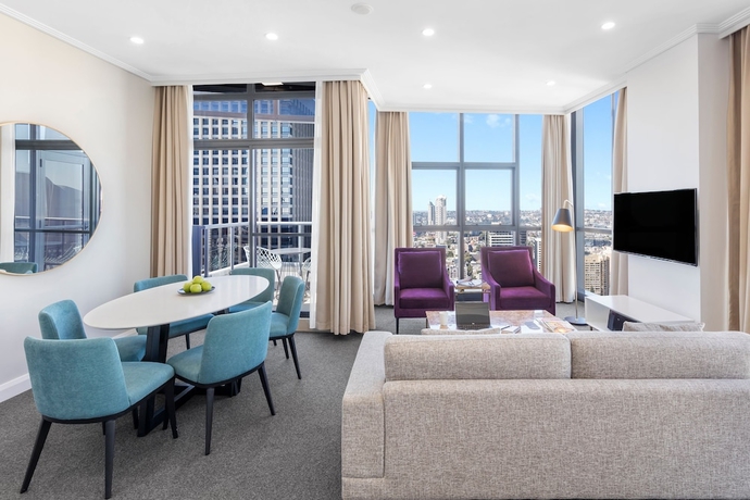 Imagen de la habitación del Hotel Meriton Suites Pitt Street, Sydney. Foto 10