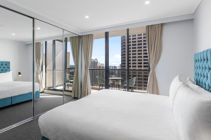 Imagen de la habitación del Hotel Meriton Suites Pitt Street, Sydney. Foto 13