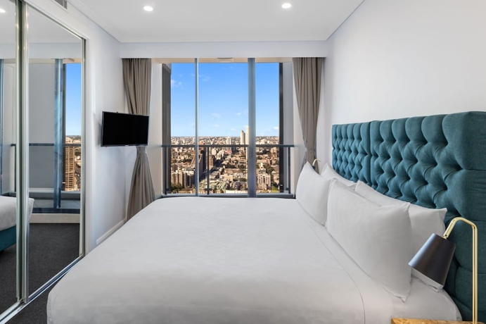 Imagen de la habitación del Hotel Meriton Suites Pitt Street, Sydney. Foto 15