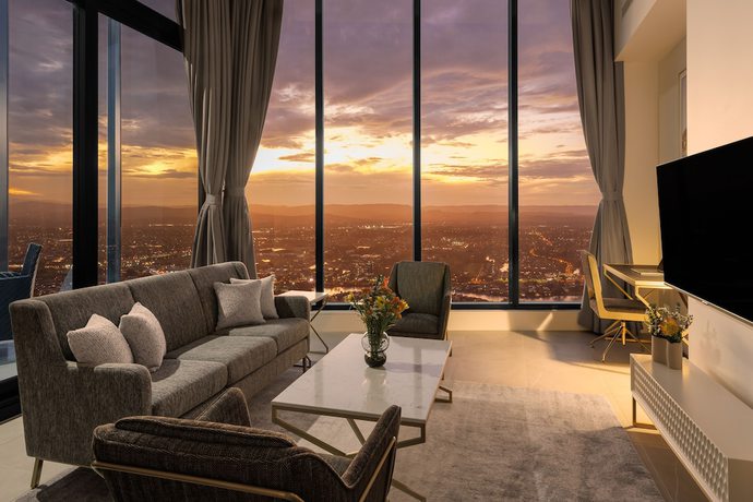 Imagen de la habitación del Hotel Meriton Suites Surfers Paradise. Foto 8