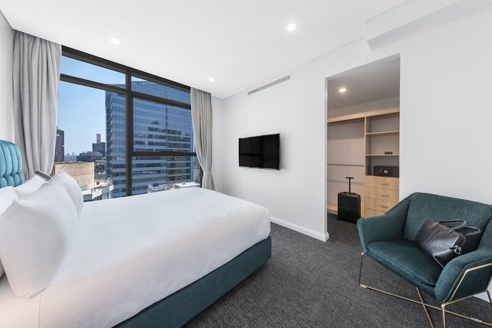 Imagen de la habitación del Hotel Meriton Suites Sussex Street. Foto 11