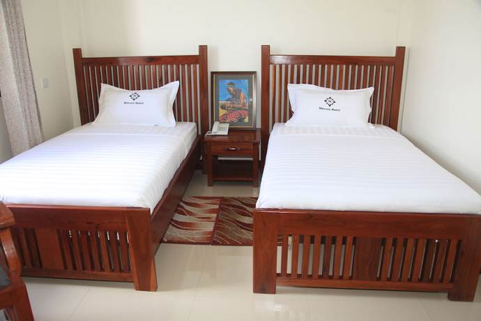 Imagen de la habitación del Hotel Merves. Foto 11