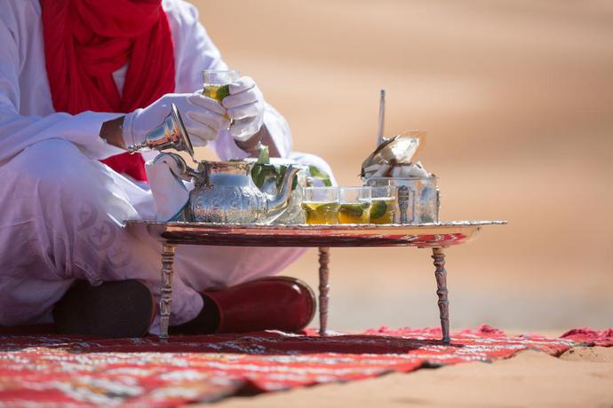 Imagen del bar/restaurante del Hotel Merzouga Luxury Desert Lodge. Foto 6