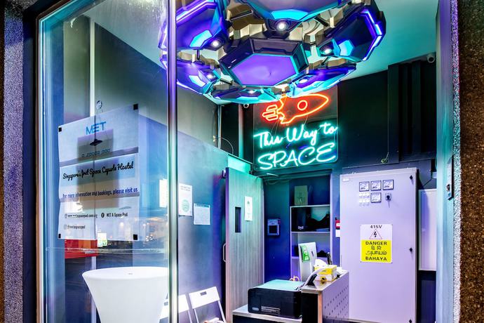 Imagen de los interiores del Hotel Met A Space Pod @ Arab Street. Foto 17