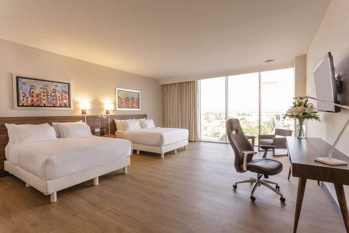 Imagen de la habitación del Hotel Metria. Foto 2