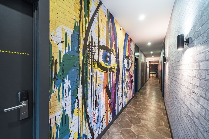 Imagen de los interiores del Hotel Metro Hostel, Kiev. Foto 18
