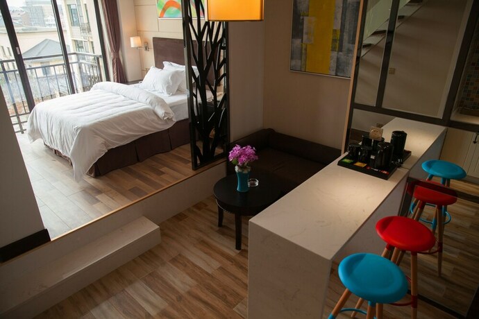 Imagen de la habitación del Hotel Metropolo Liyang Tianmy Lake. Foto 27