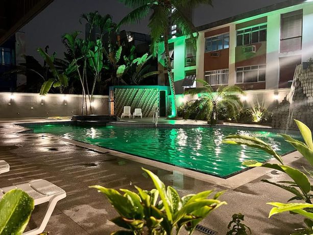 Imagen de la piscina del Hotel Meu Lugar na Praia Tropical. Foto 14
