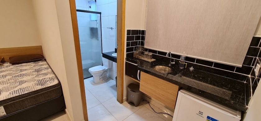 Imagen de la habitación del Hotel Meu Lugar na Praia Tropical. Foto 8