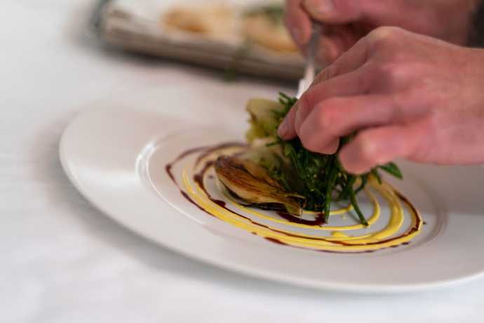 Imagen del bar/restaurante del Hotel Meudon, Mawnan Smith. Foto 4
