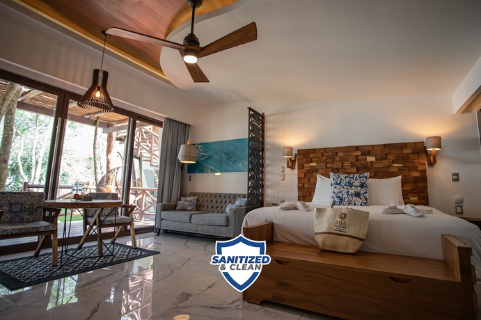 Imagen de la habitación del Hotel Mia Bacalar Luxury Resort and Spa. Foto 7