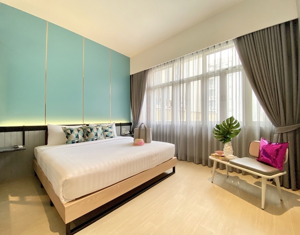 Imagen de la habitación del Hotel Miami, Bangkok. Foto 3