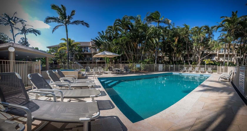 Imagen de la piscina del Hotel Miami Beachside Holiday Apartments. Foto 11