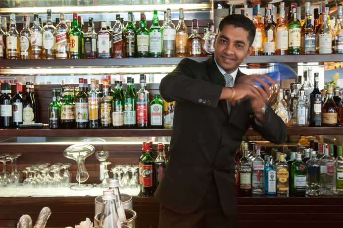 Imagen del bar/restaurante del Hotel Michelangelo, Milán. Foto 3