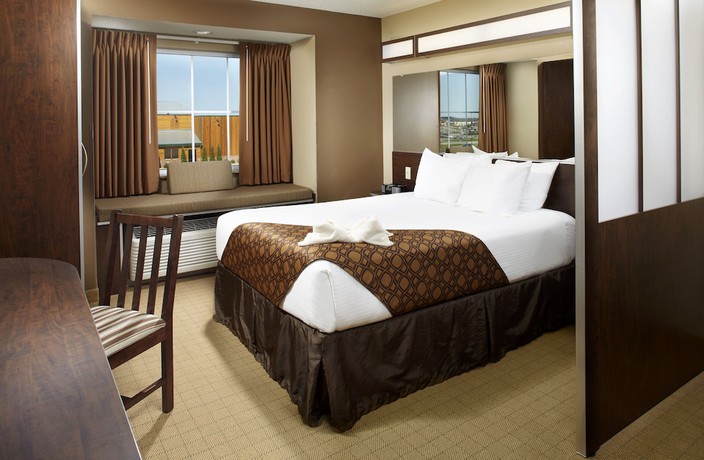 Imagen de la habitación del Hotel Microtel Inn and Suites by Wyndham Wheeling at Highlands. Foto 17