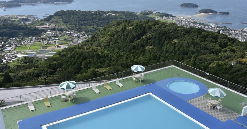 Imagen de la piscina del Hotel Mikawa Bay Hills. Foto 19