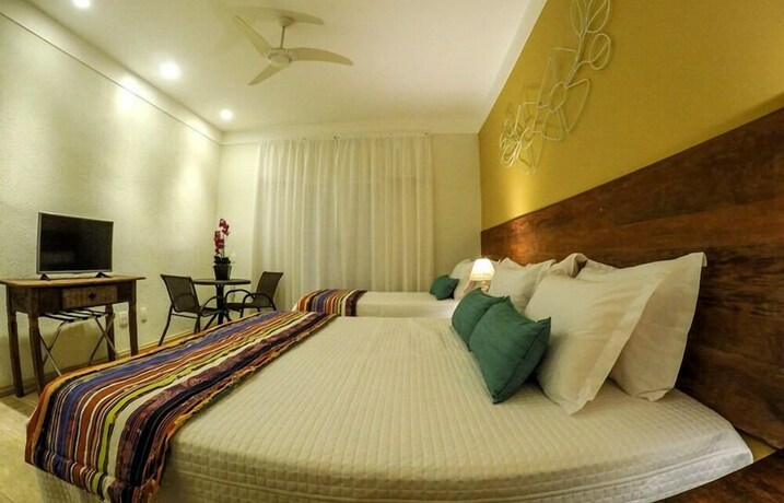 Imagen de la habitación del Hotel Mil Flores. Foto 11