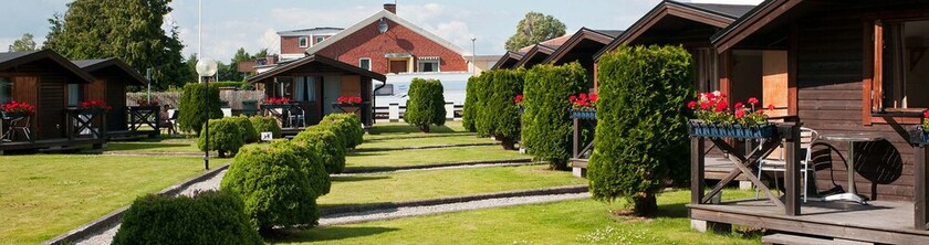 Imagen general del Hotel Milano Garden - City Bungalow l, I Gr&auml;nssnittet Till Kullabygdens P&auml;rlor. Foto 15