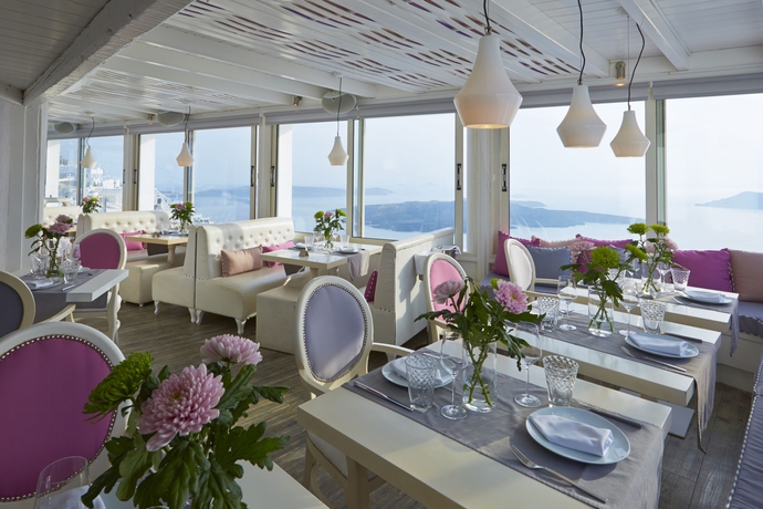 Imagen del bar/restaurante del Hotel Mill Houses Elegant Suites. Foto 4