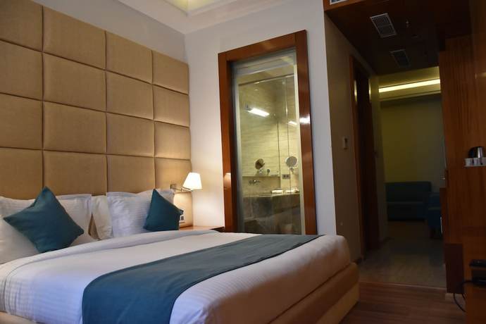 Imagen de la habitación del Hotel Millennium Inn, Allahabad. Foto 7
