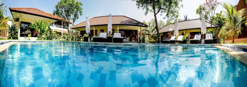 Imagen general del Hotel Mimpi Nyata Villa and Dive Center. Foto 3