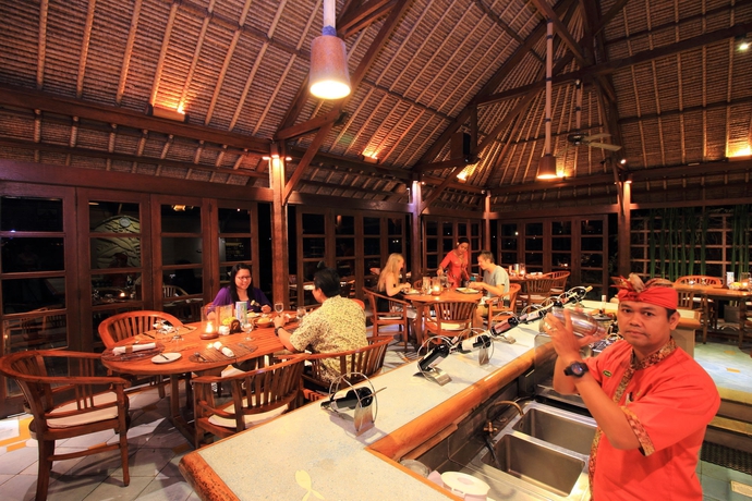 Imagen del bar/restaurante del Hotel Mimpi Resort Menjangan. Foto 1