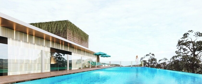 Imagen de la piscina del Hotel Minh Chau Pearl and Spa. Foto 31