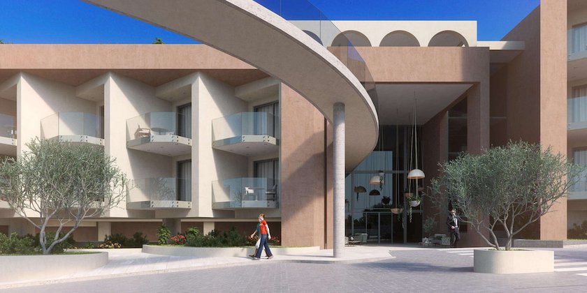 Imagen de los exteriores del Hotel Minos Ambassador - Adults only. Foto 6