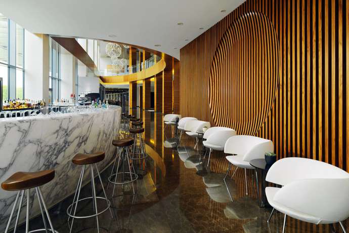 Imagen del bar/restaurante del Hotel Minsk Marriott. Foto 2