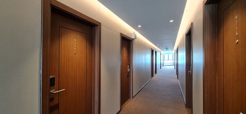 Imagen de la habitación del Hotel Mintel Huamark. Foto 9