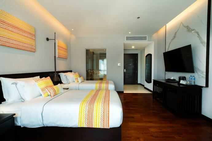 Imagen de la habitación del Hotel Mintra, Vientiane. Foto 13