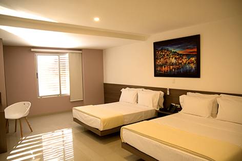 Imagen de la habitación del Hotel Mio Boutique. Foto 3