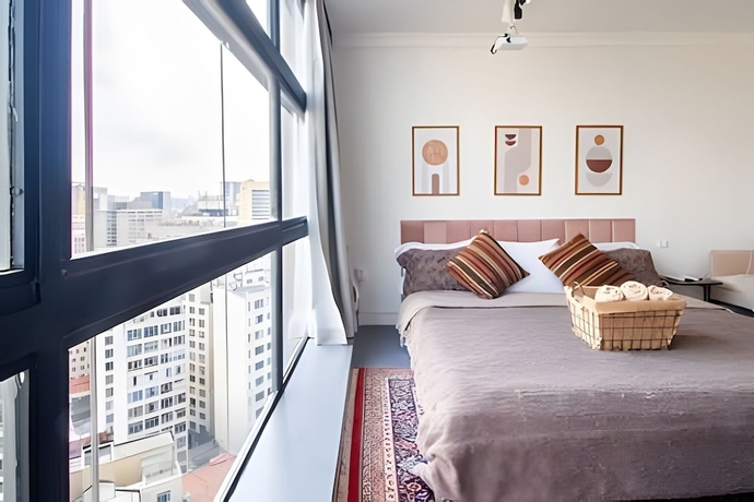 Imagen de la habitación del Hotel Mirante do Vale - o Pr&eacute;dio do Sampa Sky. Foto 9